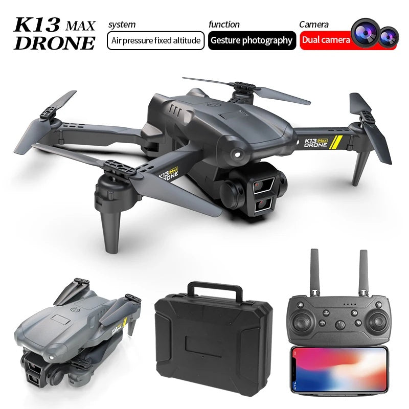 2024 K13 Mini Drone 8K Profesional 4K HD Camera Obstacle Avoidance Aerial Photography 5G 10Km Foldable Quadcopter