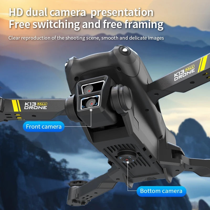 2024 K13 Mini Drone 8K Profesional 4K HD Camera Obstacle Avoidance Aerial Photography 5G 10Km Foldable Quadcopter